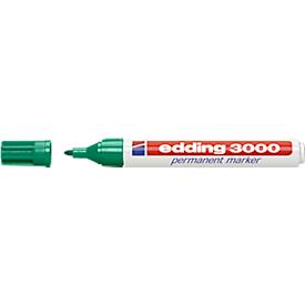 Viltstift  3000 rond groen 1.5-3mm