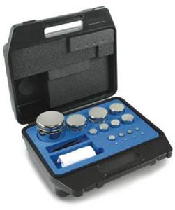 Kern 312-024 E2 Gewichtsatz Kompaktform, 1g - 50g Edelstahl, im Kunststoffkoffer