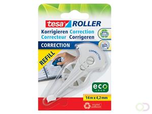 TESA Nachfüllkassette Korrekturroller ROLLER 59976 4.2mm Weiß 14m 1St.