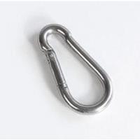 Kern HCB-A01 Karabijnhaak (roestvrij staal) met veiligheidssluiting, opening ca. 15 mm, voor hangweegschalen KERN HCB en KERN HCN