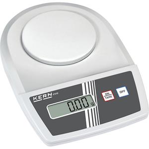 Kern EMB 200-2 Brievenweegschaal Weegbereik (max.) 0.2 kg Resolutie 0.01 g Werkt op het lichtnet, Werkt op batterijen Wit