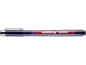 edding 1800 profipen schwarz 0,25 mm