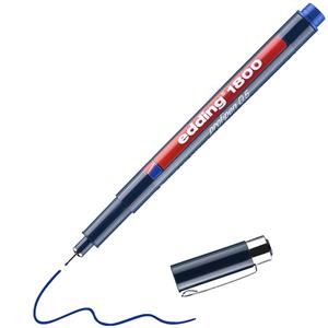 Edding 1800 profipen Met dop Blauw