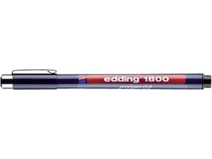 Edding Fineliner  1800 zwart 0.35mm