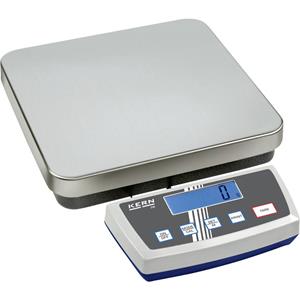 Kern DE 120K10A DE 120K10A Pakketweegschaal Weegbereik (max.) 120 kg Resolutie 10 g werkt op het lichtnet, werkt op een accu, werkt op batterijen Zilver