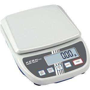 kern Briefwaage Wägebereich (max.) 3kg Ablesbarkeit 0.01g netzbetrieben, batteriebetrieben Grau