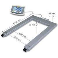 Palettenwaage Auswertegerät BxTxH 250 x 160 x 58 mm Wägebereich max. 1500 kg