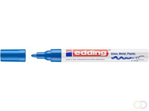 Edding glanslakmarker e-750 CR blauw