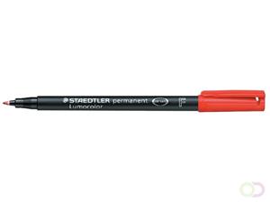 STAEDTLER Lumocolor Permanent-Marker 318F, rot