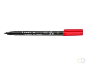 STAEDTLER  Permanent marker OHP/CD/DVD Lc317. medium. rood (pak 10 stuks)