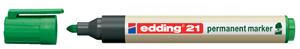 Edding 21 permanent marker EcoLine 4-21004 Permanentmarker Grün wasserfest: Ja