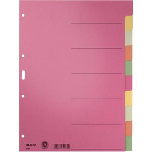 Register Leitz 43580000 DIN A4 Gekleurd 6 vel Roze, Geel, Grijs, Oranje, Groen 1 katernen