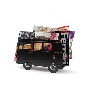 Balvi Busje tijdschriftenrek - Zwart