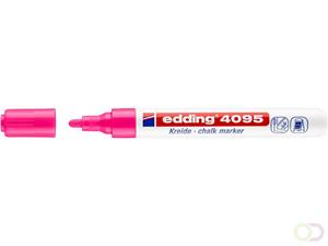 Edding Krijtstift  4095 rond neon roze 2-3mm doos à 10 stuk