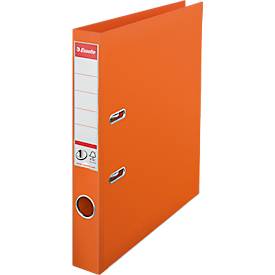 ESSELTE No.1 POWER 811410 orange Ordner A4 50mm schmal