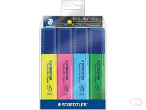 STAEDTLER Textmarker , Textsurfer classic, , 4er Etui