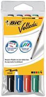 Whiteboard marker Velleda 1741 1.4 mm. assorti (pak 4 stuks)