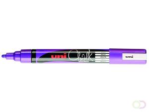 Uni-Ball Kreidemarker Chalk PWE-5M, violet, Rundspitze