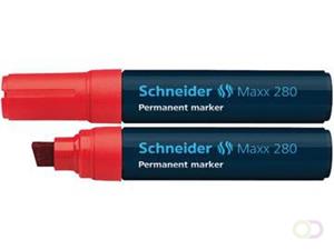 Marker Schneider Maxx 280 permanent rood