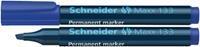 Schneider Permanentmarker Maxx 133 blau 1-4mm Keilspitze