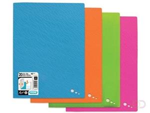 Elba Art Pop, showalbum, ft A4, 20 tassen, geassorteerde kleuren