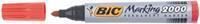 BIC Viltstift  2000 rond rood 1.7mm