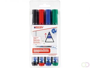 Whiteboard marker 363 1 - 5 mm. assorti (pak 4 stuks)