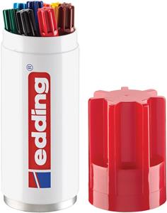 Edding Permanentmarker edding 3000 nachfüllbar 1,5-3mm VE=8 Farben