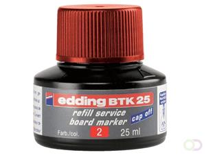 edding Nachfülltinte Marker BTK25 Rot 25ml 4-BTK25002