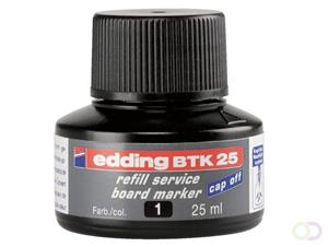 edding Nachfülltinte Marker BTK25 Schwarz 25ml 4-BTK25001