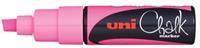 Uni-Ball Kreidemarker Chalk PWE-8K, neon-pink, Keilspitze