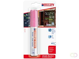 Viltstift 4090 window schuin neonroze 4-15mm blister