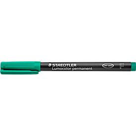 Staedtler OHP-marker Lumocolor Permanent groen, fijn 0,6 mm