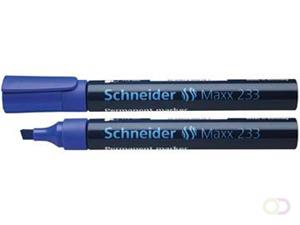 Schneider Permanentmarker Maxx 233 blau 1-5 mm Keilspitze