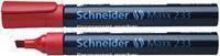 Schneider Permanentmarker Maxx 233 rot 1-5 mm Keilspitze