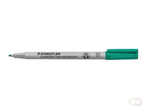 STAEDTLER  OHP/CD/DVD marker permanent Lc313. super fijn. groen (pak 10 stuks)