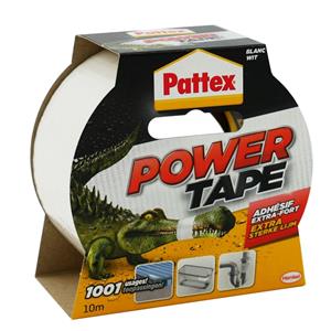 Power tape - Waterbestendig - 10 Meter - Wit - 