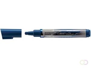 Velleda® whiteboardmarker. vloeibare inkt. grote 5 mm ronde punt. 2.3 mm lijndikte. blauw. verpakking van 12 (doos 12 stuks)