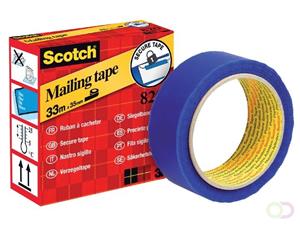 3M Scotch Siegelbandrolle, 35 mm x 33 m, blau