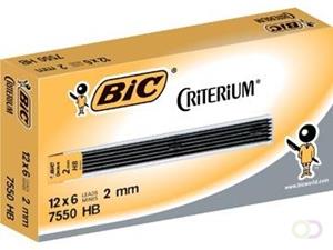 BIC Conté criterium Gilbert mines etui van 6 potloodstiften van 2 mm