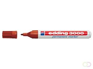 Edding Viltstift  3000 rond bruin 1.5-3mm