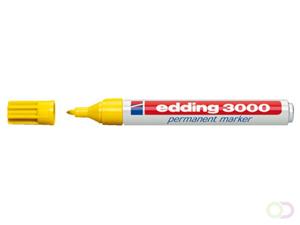 Edding Viltstift  3000 rond geel 1.5-3mm