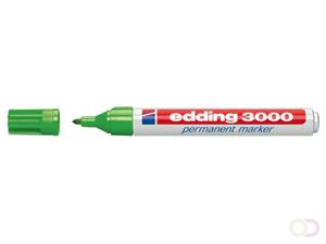 Edding Viltstift  3000 rond lichtgroen 1.5-3mm