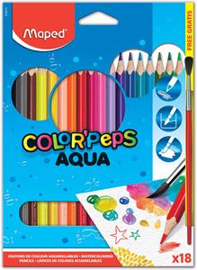 Maped Aquarelpotlood Color'Peps Aqua 18 potloden