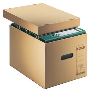 LEITZ Archiv-/Transportbox, aus Wellpappe, natron