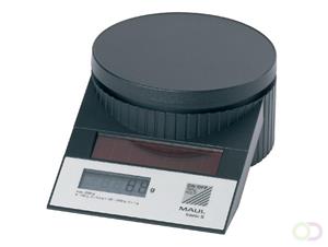 MAULtronic S Solar Briefwaage, Tragkraft:2 kg, schwarz