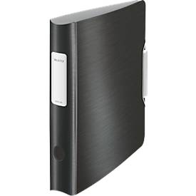 LEITZ Ordner Active Style, 180 Grad, 60 mm, satin-schwarz