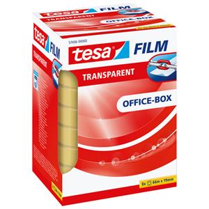 Tesafilm transparante tape, ft 19 mm x 66 m, 8 rolletjes