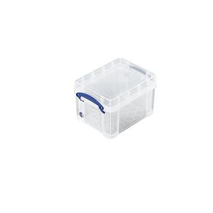 Really Use Box Really Useful Box Aufbewahrungsbox 3 Liter, transparent klar