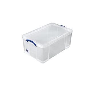 Reallyusefulbox Stapelbare opbergdoos 64 l 710 x 440 x 310 mm transparant